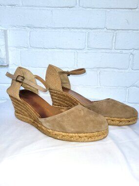 Gaimo Tan Suede Espadrilles Size EU 40
